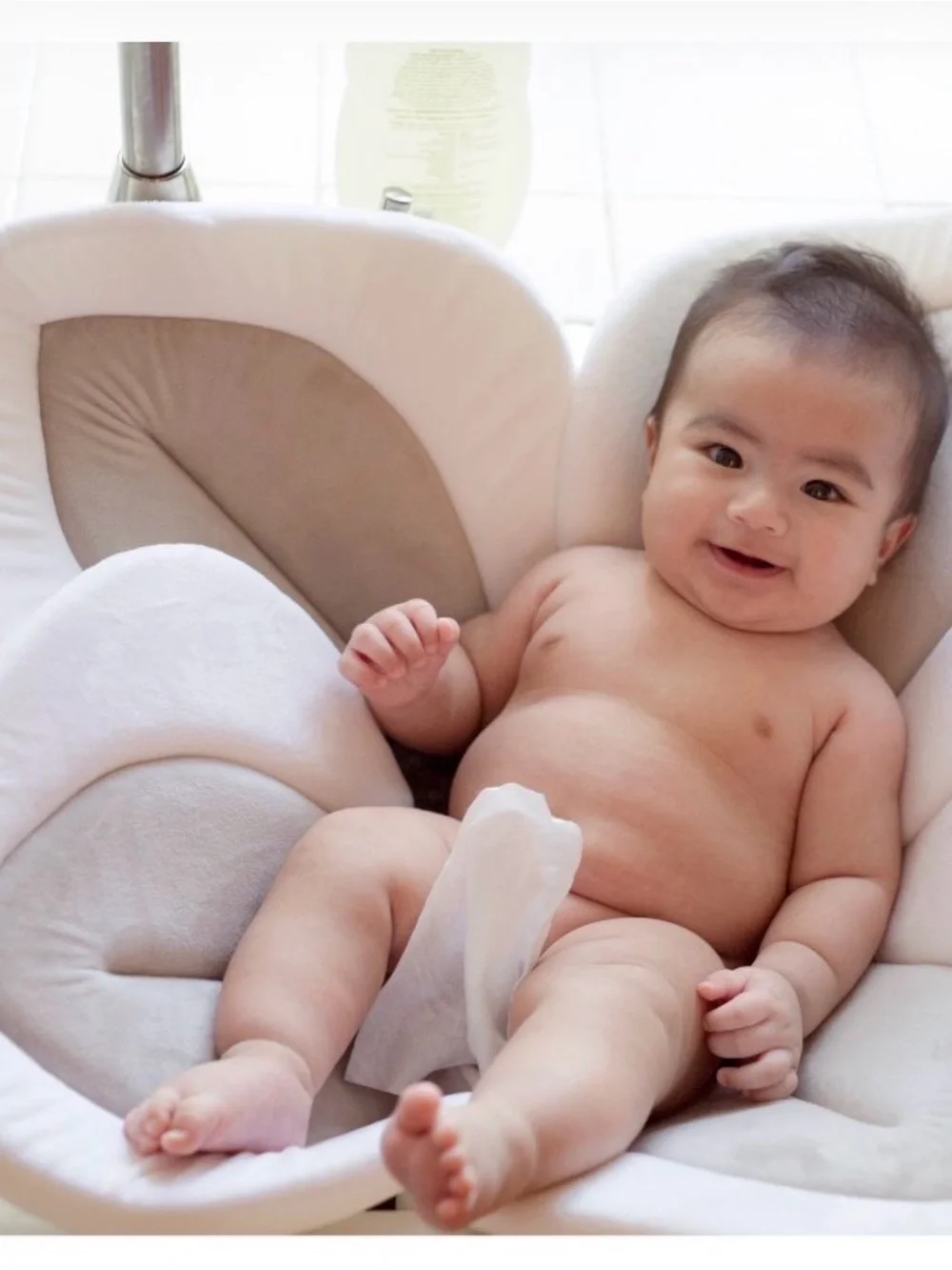 Blooming Baby - Gray / White Bloom Bath